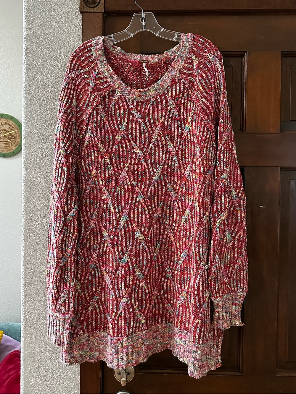 Free People Oversized Confetti Sweater